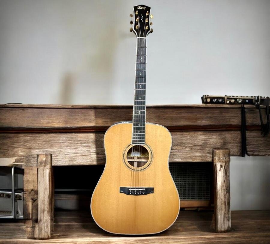 Violão Cort Gold D8 Natural - Seminovo